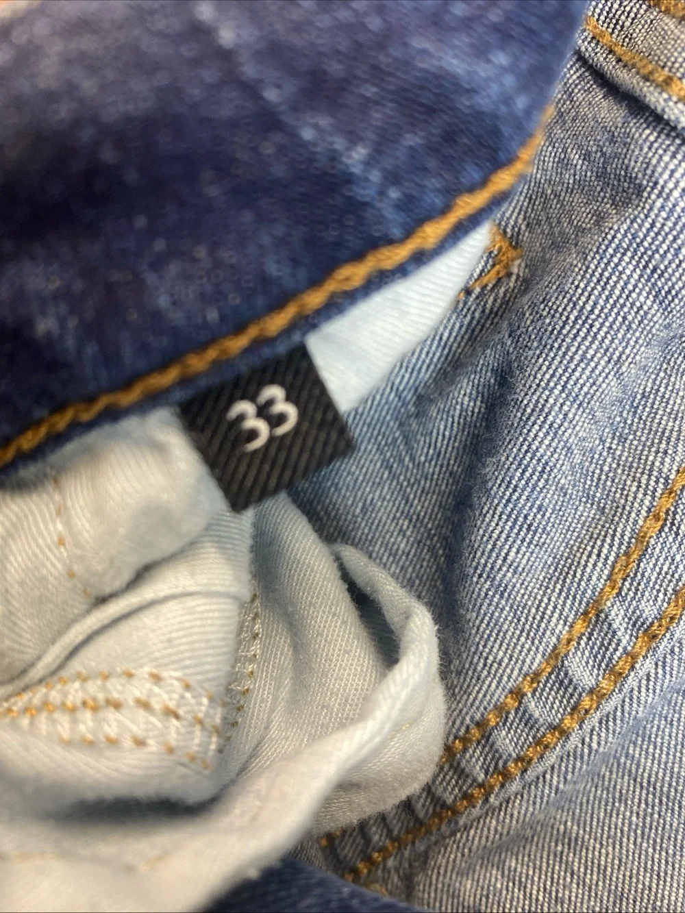 7 For All Mankind Slimmy Jeans Mens 33 Stretchy Mid Rise Denim Basics Slim Fit